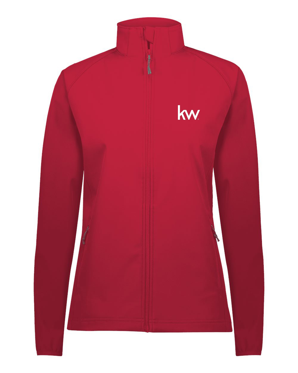 womens holloway jacket - scarlet copy